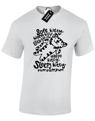 SOFT KITTY MENS T SHIRT FUNNY BIG SHELDON THEORY COOPER BANG DESIGN S - 5XL - Foto 8 di 10