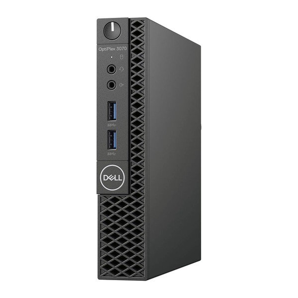 Micro Pc Dell 3070 Core i3-9100T, 12 GB RAM, 256 GB NVMe, 500 GB hd y win 11