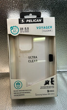 Pelican Voyager Rugged Case & Belt Holster For Samsung Galaxy S24 Ultra, Clear