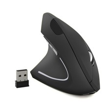 Left-Handed Mouse, Rechargeable 2.4G Wireless Ergonomic Vertical Mice with US...