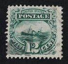CKStamps: US Stamps Collection Scott#117 12c Pictorial Used CV$125