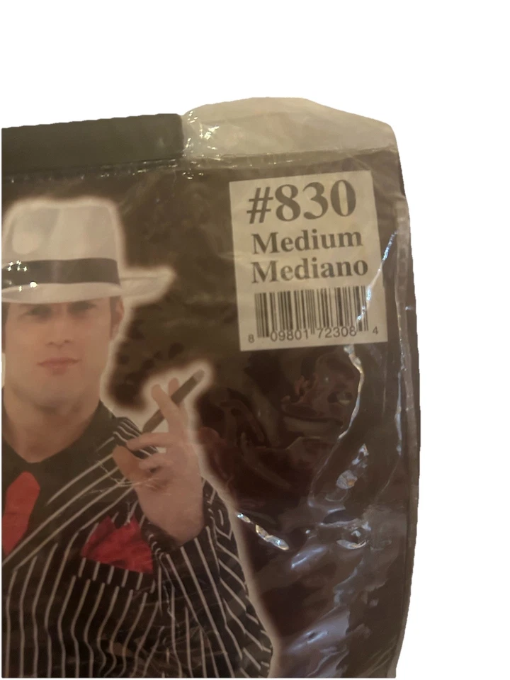 Mob Boss Men’s Costume, Includes Jacket, Pants, And Mock Shirt, Mafia Medium - Image 3 of 3