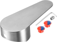 Single Lever Faucet Handle for 35Mm Cartridge, Stainless Steel Faucet Handle fo