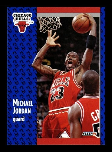 1991 FLEER #29 MICHAEL JORDAN BULLS