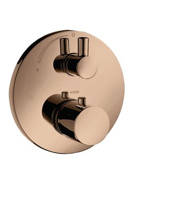 Hansgrohe thermostatic mixer UP Axor Uno F-Set 38700300 Polished Red Gold