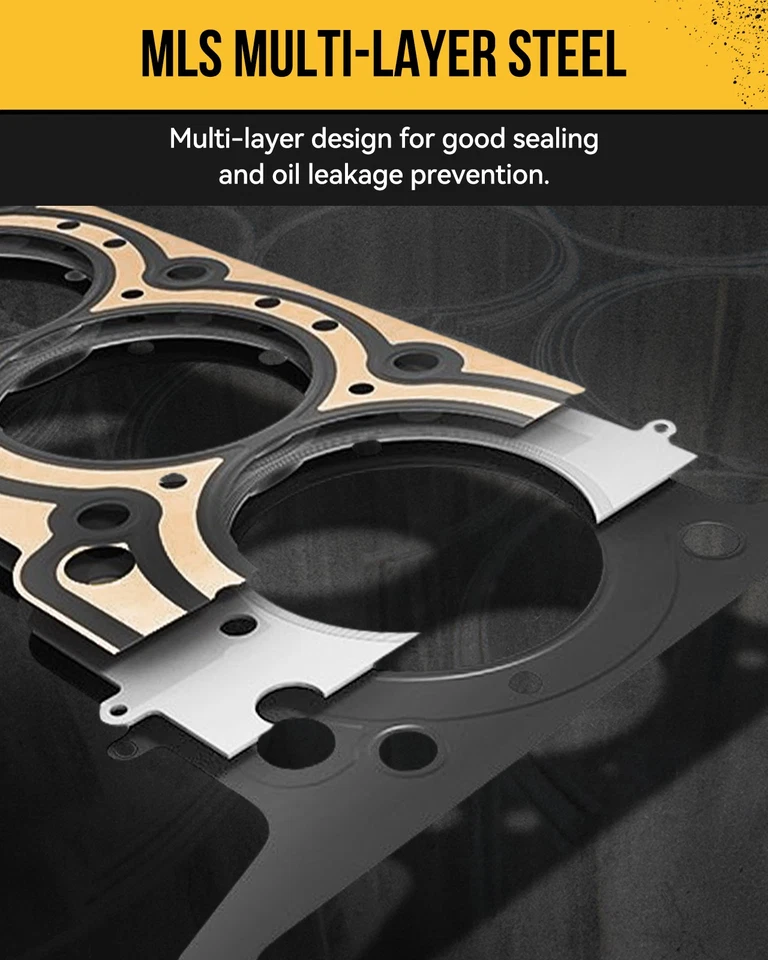 For Cadillac Escalade 2004-2005 GMC Yukon XL 1500 2002-2003 Engine Gasket Set Foto 3 de 4