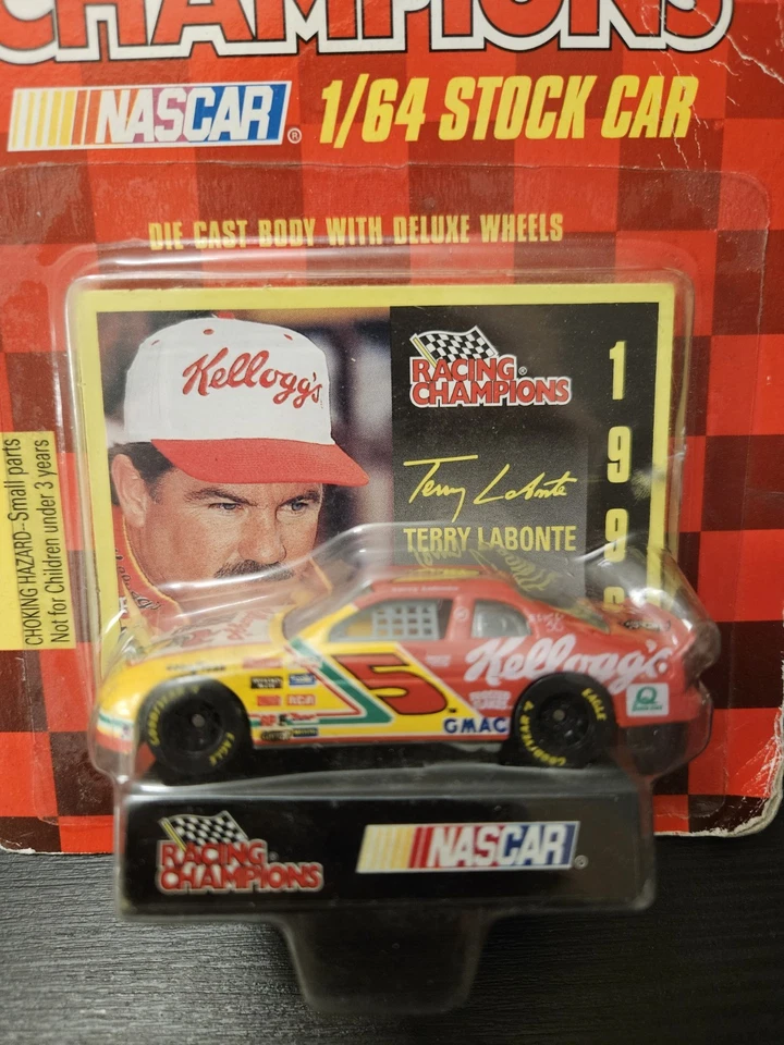 KELLOGG's #5 Chevy Terry LaBONTE 1996 Racing Champions 1:64 De colección NASCAR Foto 2 de 3