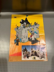 LEGO 6074 Black Falcons Fortress 100% COMPLETE w/ Box & Instructions All Plumes!