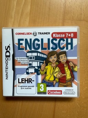 Nintendo DS Spiel   Cornelsen Trainer Englisch 7./8. Klasse