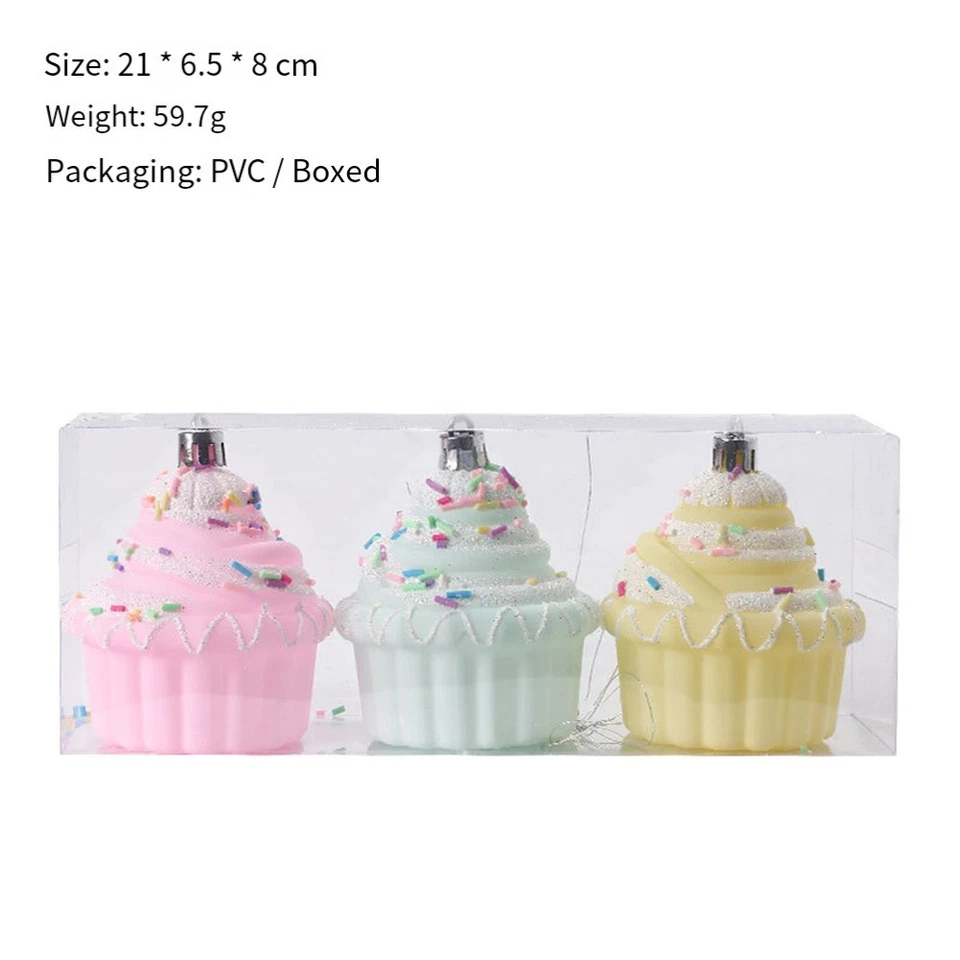 PVC Candy Style Christmas Ball Ornaments for Tree and Table Decoration - Image 2 of 4