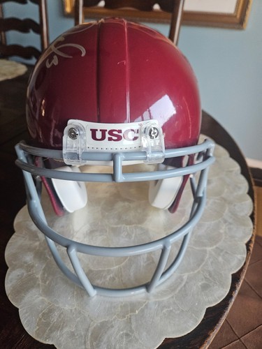 USC Trojans Carson Palmer SIGNED FULL SIZE AUTHENTIC FULL SIZE HELMET FROM USC- - Picture 2 of 7