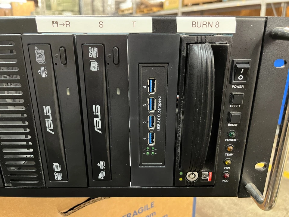 CRU DataPort Burn Hard Drive to DVD Converter Caddy Bay CASE 8441-7139-0500 - Image 4 of 4