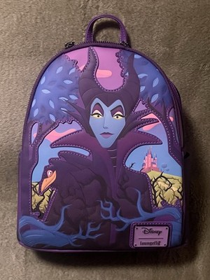 Loungefly Disney Sleeping Beauty Maleficent Mini Backpack Mistress Of Evil NWT