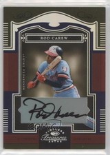 2005 Donruss Timeless Treasures Silver Auto 43/50 Rod Carew #29 Auto HOF 1q7