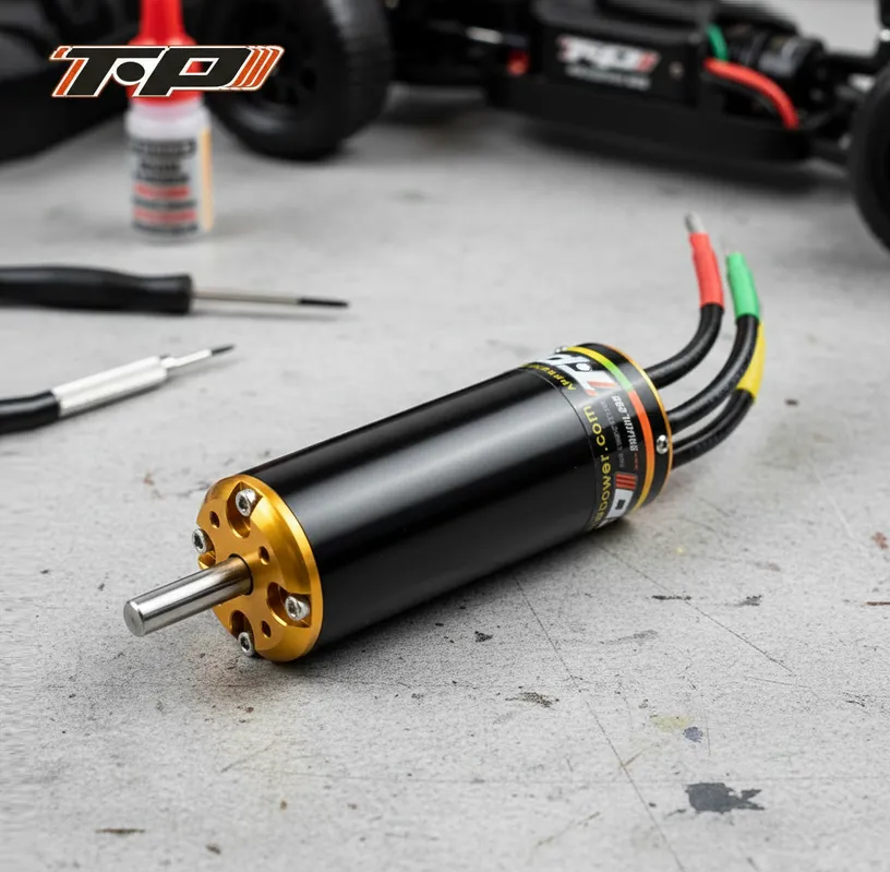 TP Power TP4070-SVM Brushless Motor 40*107mm for RC Car 1/7 and 1