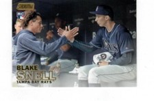 2016 Stadium Club Gold Foil #287 Blake Snell ROOKIE CARD Tampa Bay  ID:65382. rookie card picture