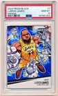 2024-25 Prizm Black LeBron James Manga SSP #1 PSA 10 - POP 38
