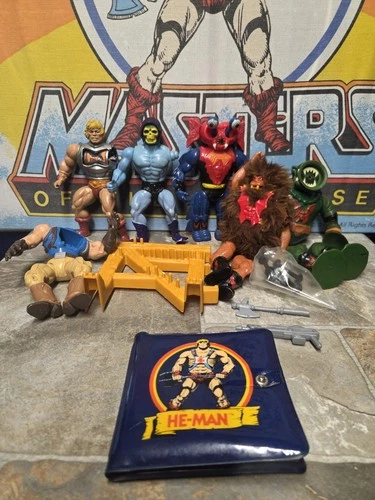 Masters of the Universe Lot of Vintage 80’s MOTU He-Man Figures for Parts