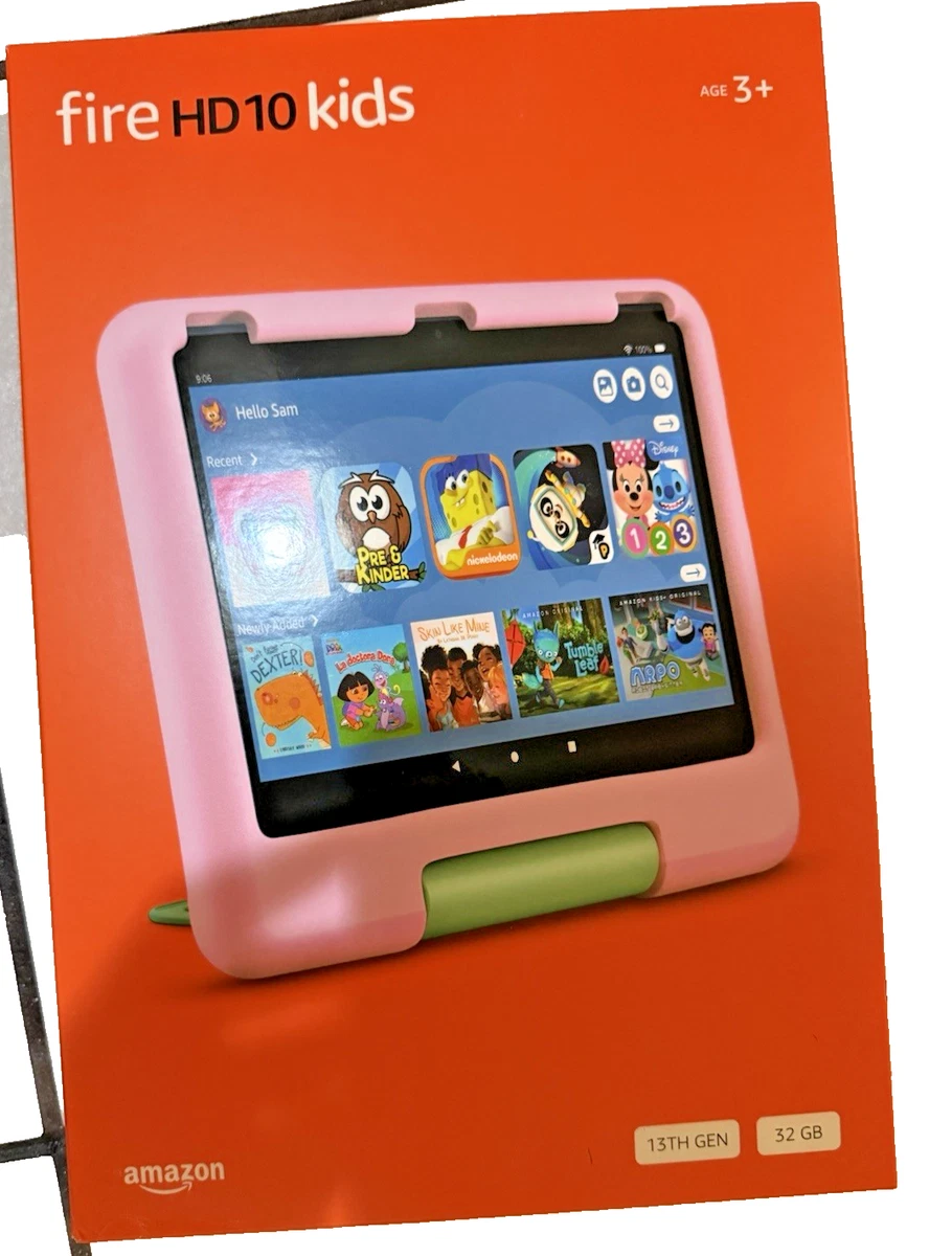Amazon Fire HD10 Kids Tablet 13th Gen 2023 Release 32GB - Pink for