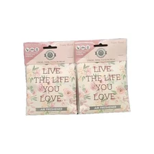 Fresh Scents Live The Life You Love Fruity Floral Sachets 2 Packs 2 Willowbrook