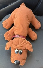 Vintage 1985 Pound Puppies 18  Brown Red Stuffed Plush Dog Tonka