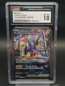 Miraidon ex 244/198 Scarlet & Violet Base Set Special Illustration Rare