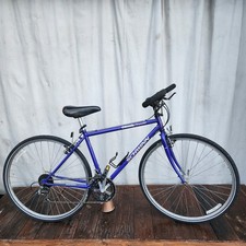 1993 Schwinn Crosscut Glen Bars! 18.5 Frame Hybrid Cross Bike Purple 700C OG