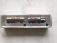 Brekina 58551 - 1:87 Fiat 691 Millepiedi Parmalat Tankzug 1970 In Ovp