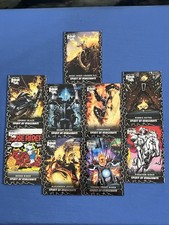 2023 Fleer Marvel Midnight Sons Spirit of Vengeance Complete 9 Card SP Chase