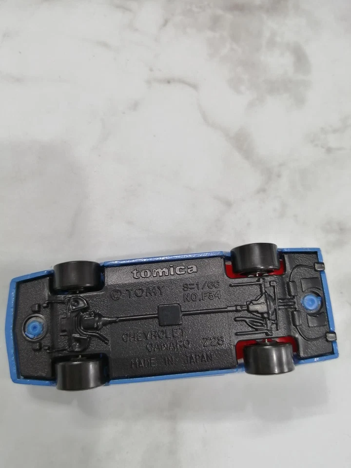 TOMY 166 Chevrolet Camaro Coche de Policía Tomica Coche Extranjero Serie F34 Foto 4 de 4