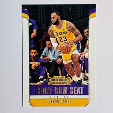2018-19 Panini Contenders Front Row Seat Retail LeBron James #7⭐️4 NBA🏆MVP ROY