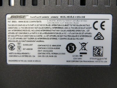 Bose SoundTouch Pedestal 412634-SM2 black for Bose Wave IV Music