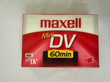 Maxell Mini DV Cassette Camcorder Tape 60 min Recordable DVM60SE