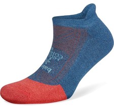 Balega Hidden Dry No Show Running Socks - Size SMALL Comfort Cherry/Blue