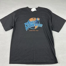 Vintage Planet Hollywood Shirt Mens Large Atlantic City Graphic Tee 1998 Retro 9