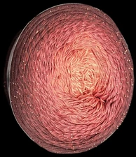 **NEW** Hobbii Cotton Kings Sultan Deluxe Shine Yarn~Super Fine 1 weight~Red