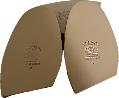 Toscana Super Prime Leather Half Soles for Men s Tanned in Italy. Also available