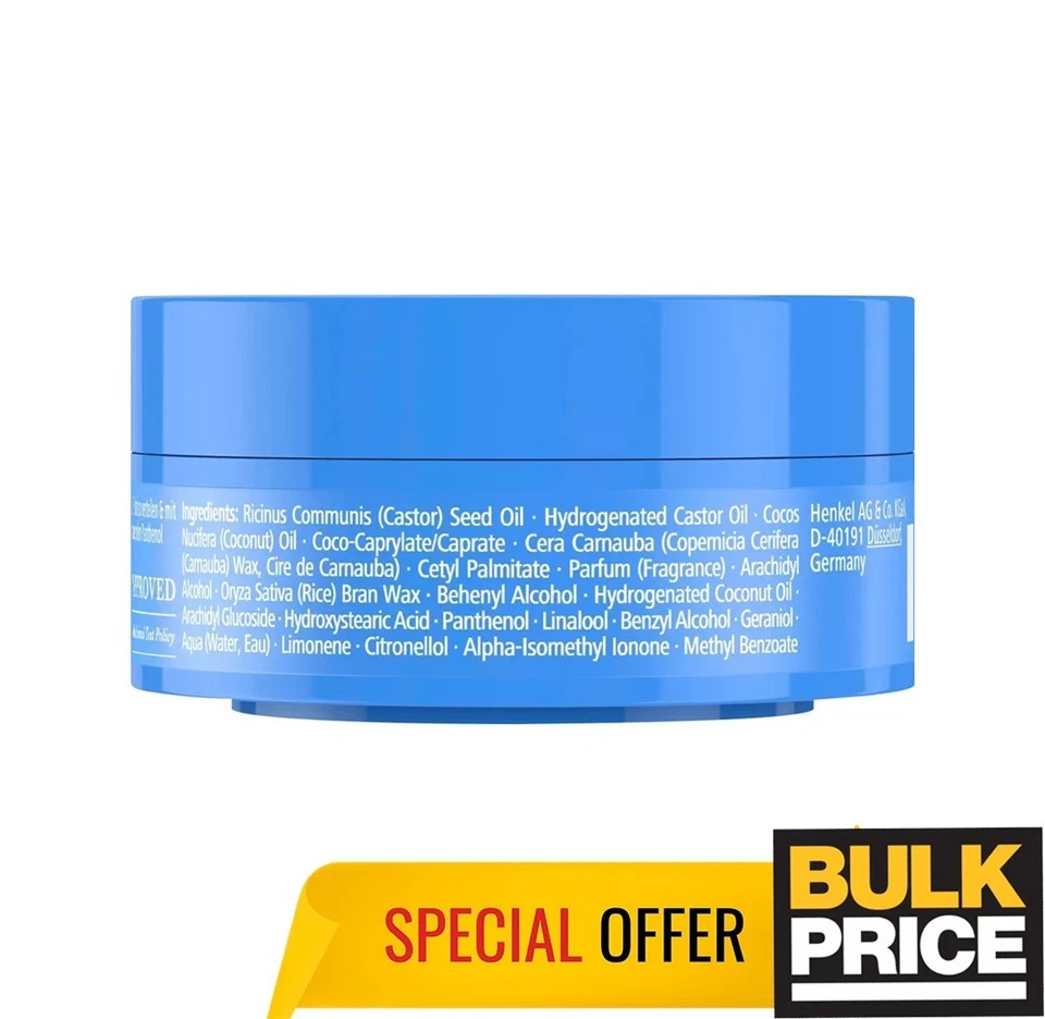 Schwarzkopf Taft Ultra Gel Wax Max Shine Flexible 24H Hold Hair Styling paquete de 3 Foto 3 de 4