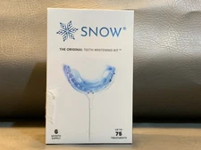 Snow Teeth Whitening Kit System White New Sealed 6 Month Supply 75 Treatments