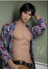 New LifeSize Male Sex Doll Silicone Love Doll for Men Gay&Women With Big Penis-