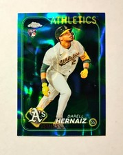 Darell Hernaiz 2024 Topps Chrome RC BLUE/GREEN Lava REFRACTOR 051/125 #USC21 N6
