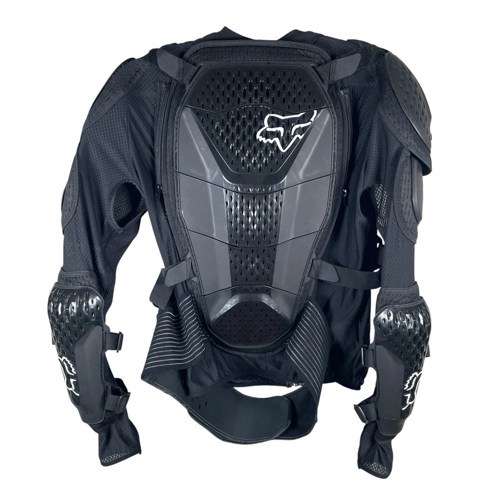 NUEVA Chaqueta Deportiva Fox Racing Titan Protector Corporal Para Hombres L Negra MX/ATV Foto 2 de 4