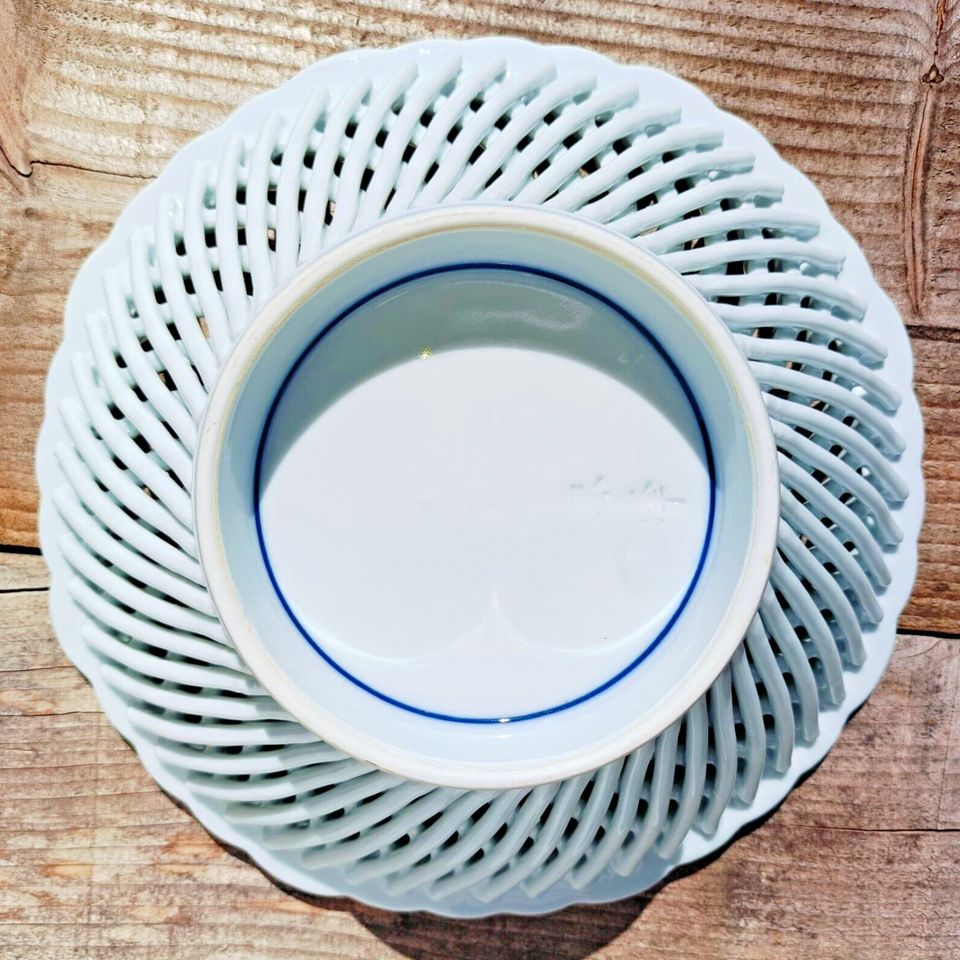 Japanese traditional crafts Arita ware large bowl free bowl eBay