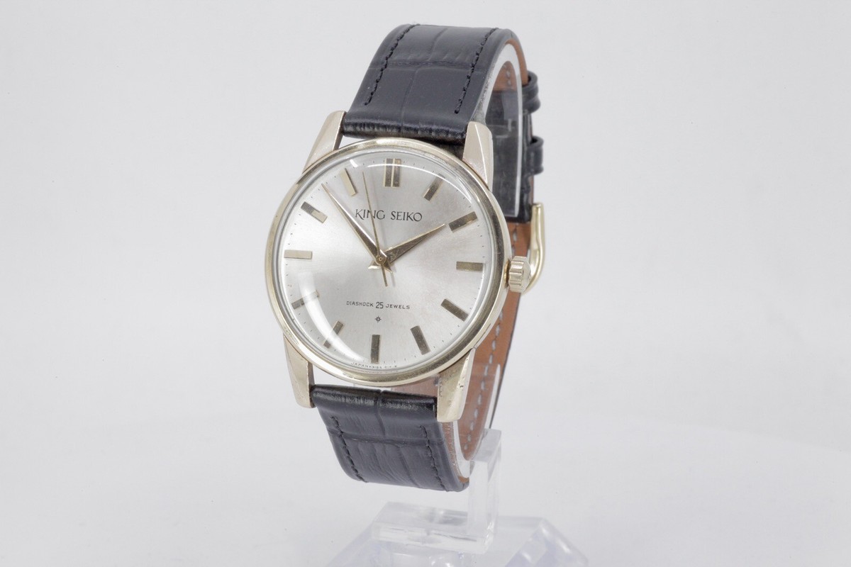 Vintage SEIKO KING SEIKO KS FIRST 15034KS 14k GF MENS WATCH