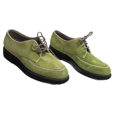 lime green hush puppies
