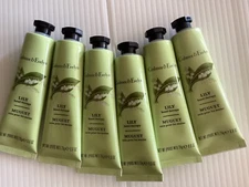 Crabtree & Evelyn LILY Hand Therapy (6) 0.9 oz CREAM Lotion SHEA BUTTER Sealed!