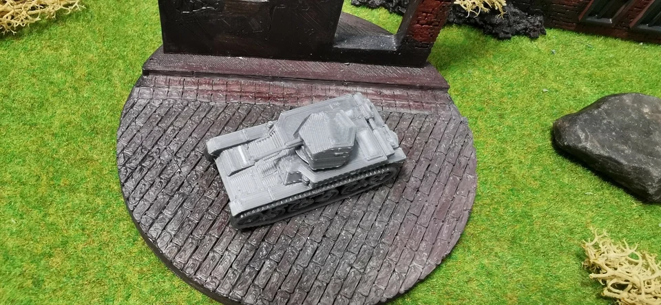 Veicolo Blindato AMR 35 Z2 Wehrmacht Francia Kit 1/87 1/72 WW2 Guerra Mondiale - Immagine 3 di 3