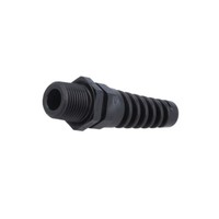 "2X 1.293.3801.70 Kabelverschraubung Mit Knickschutz NPT3/8\" IP68 Mat: Polyamid H"