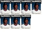 (7) 1986 Topps #40 Ken Griffey New York Yankees Card Lot