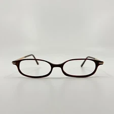 Halston H161 Col 10 Eyeglasses Frames Womens Brown Full Rim 51-17-135  3019